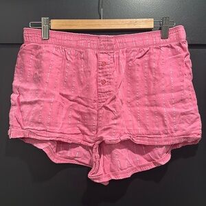 PINK PJ Shorts - Size Medium